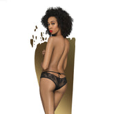 Adore Me-Lace Panties With Bow And Strap Details